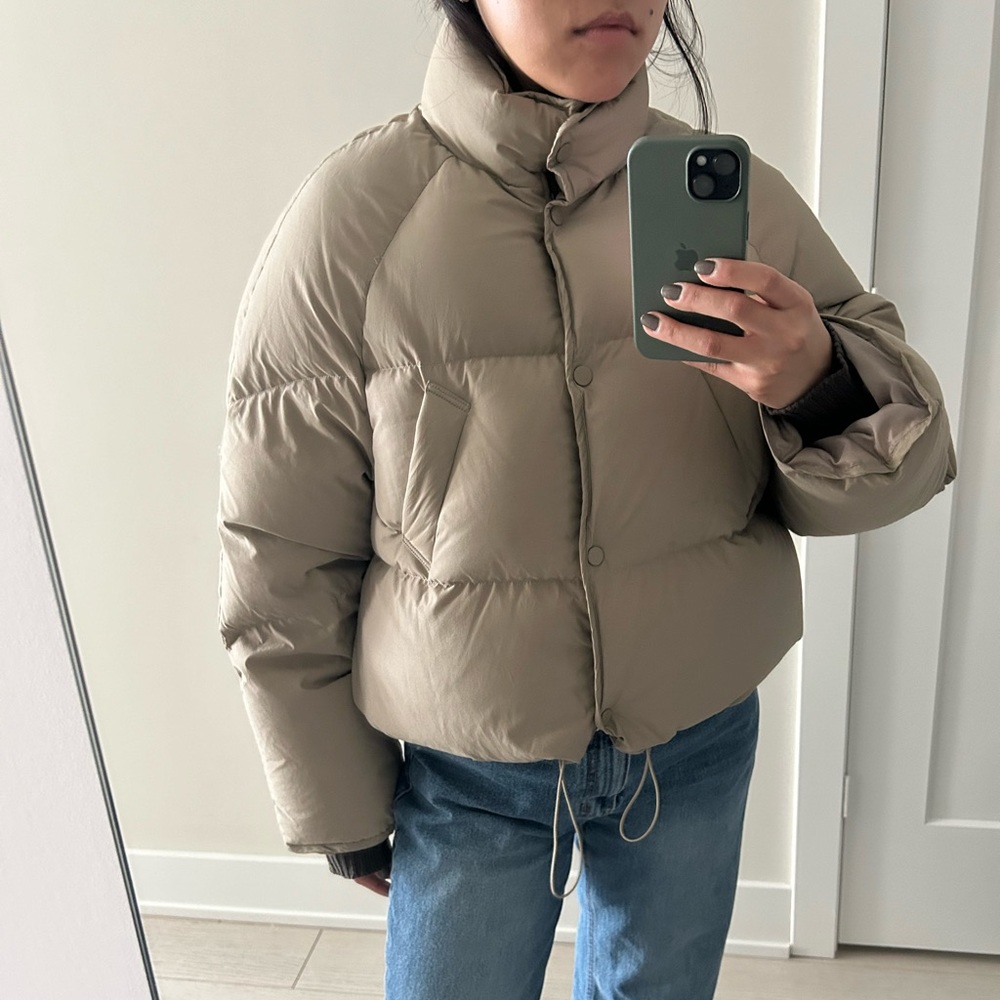 Nothing Written Beige Down Puffer M
